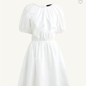Jcrew Poplin Dress